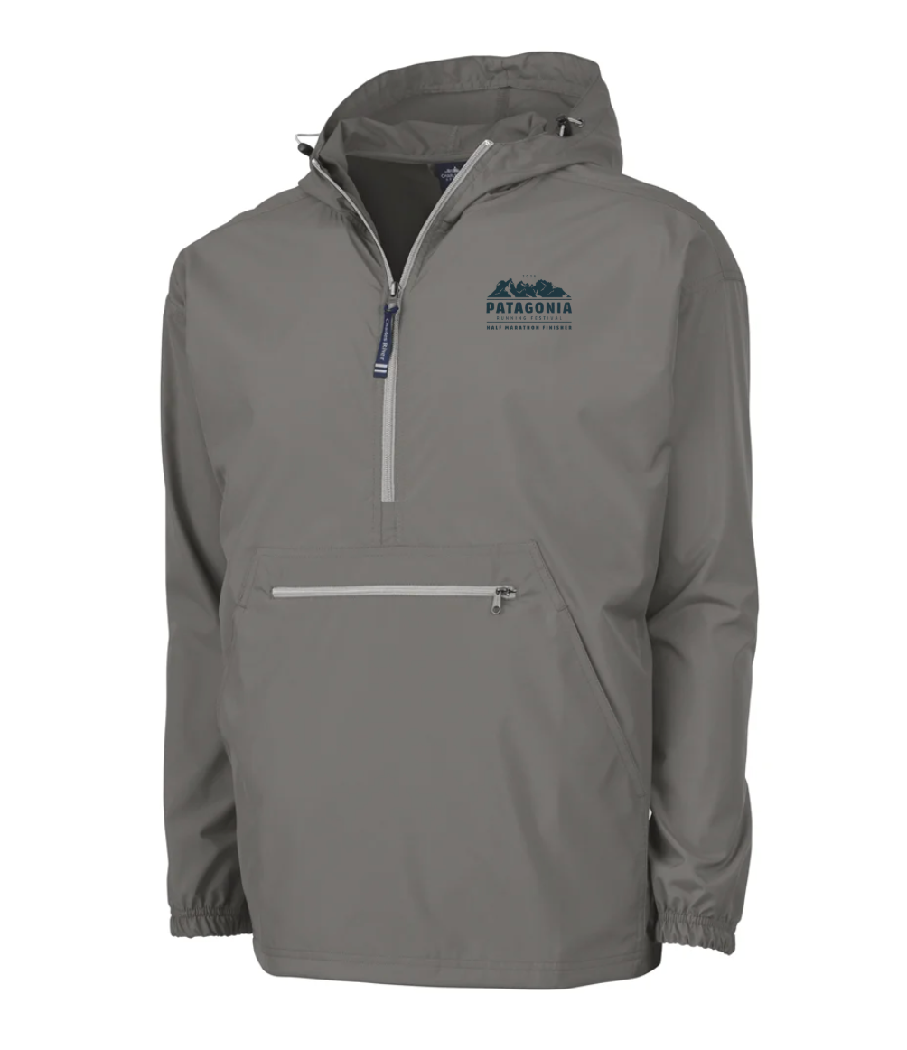 Patagonia Running Festival Finisher - Pack-N-Go Pullover Jacket (9904) (Grey)