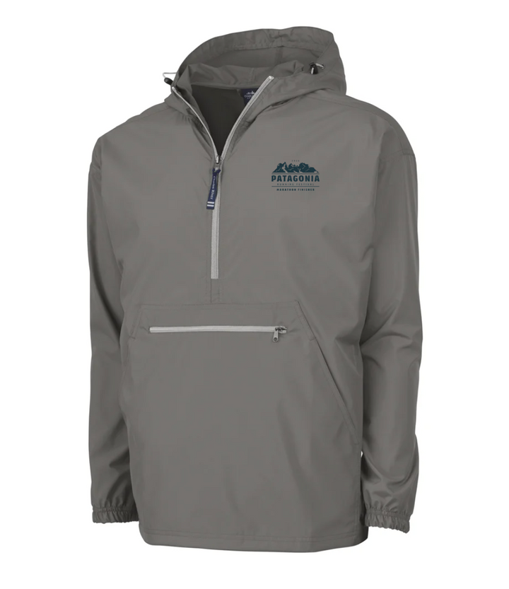 Patagonia Running Festival Finisher - Pack-N-Go Pullover Jacket (9904) (Grey)