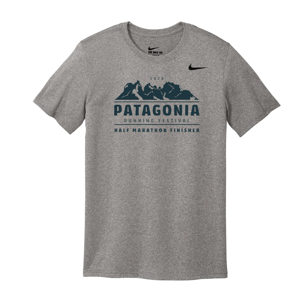 Patagonia Running Festival Finisher - Nike Men's Team rLegend Tee (DV7299) (Carbon Heather)