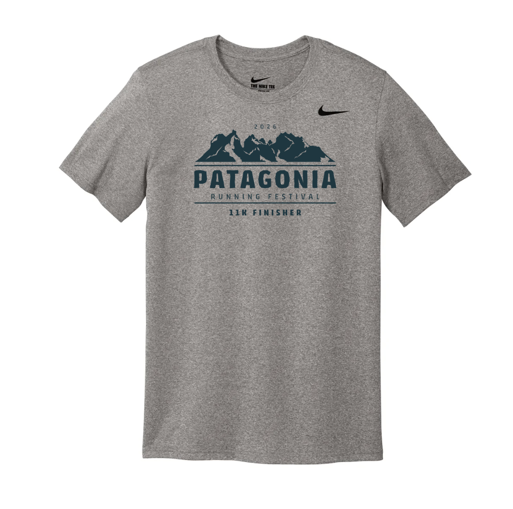 Patagonia Running Festival Finisher - Nike Men's Team rLegend Tee (DV7299) (Carbon Heather)