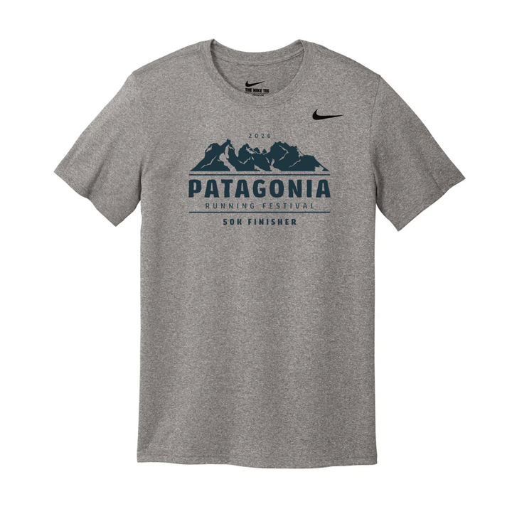 Patagonia Running Festival Finisher - Nike Men's Team rLegend Tee (DV7299) (Carbon Heather)