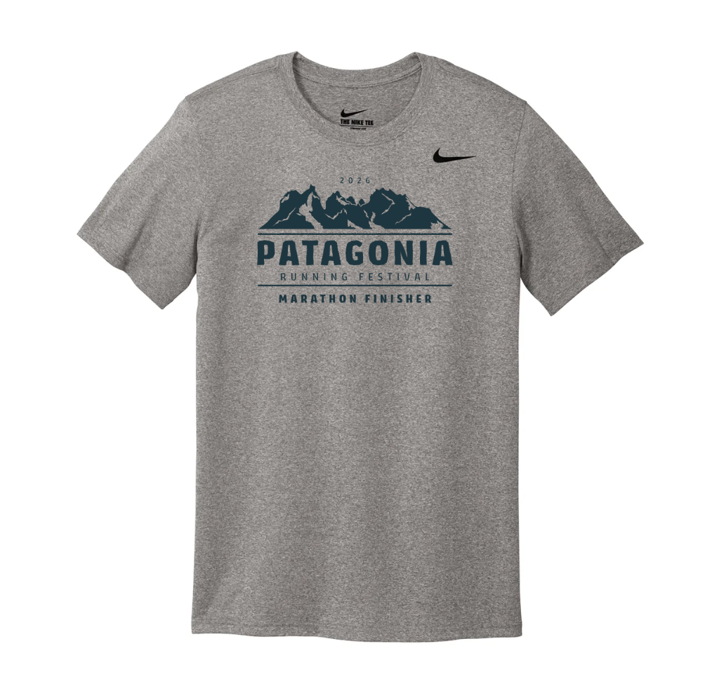 Patagonia Running Festival Finisher - Nike Men's Team rLegend Tee (DV7299) (Carbon Heather)