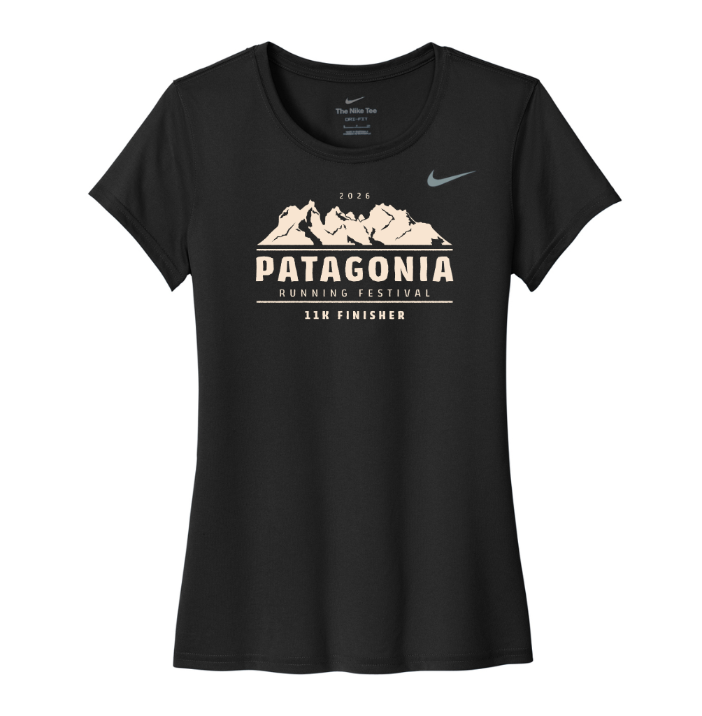 Patagonia Running Festival Finisher - Nike Women's Team rLegend Tee (DV7312) (Back)