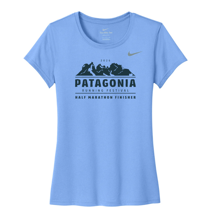 Patagonia Running Festival Finisher - Nike Women's Team rLegend Tee (DV7312) (Valor Blue)
