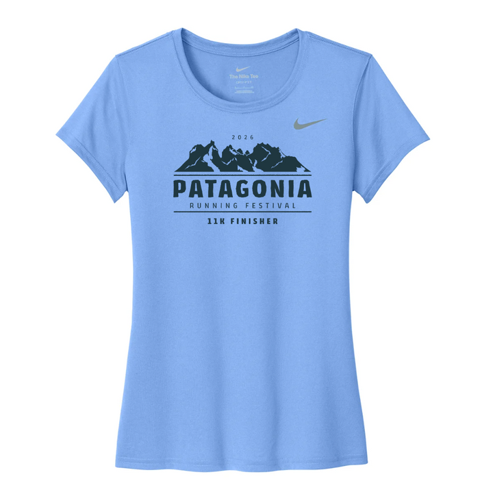 Patagonia Running Festival Finisher - Nike Women's Team rLegend Tee (DV7312) (Valor Blue)