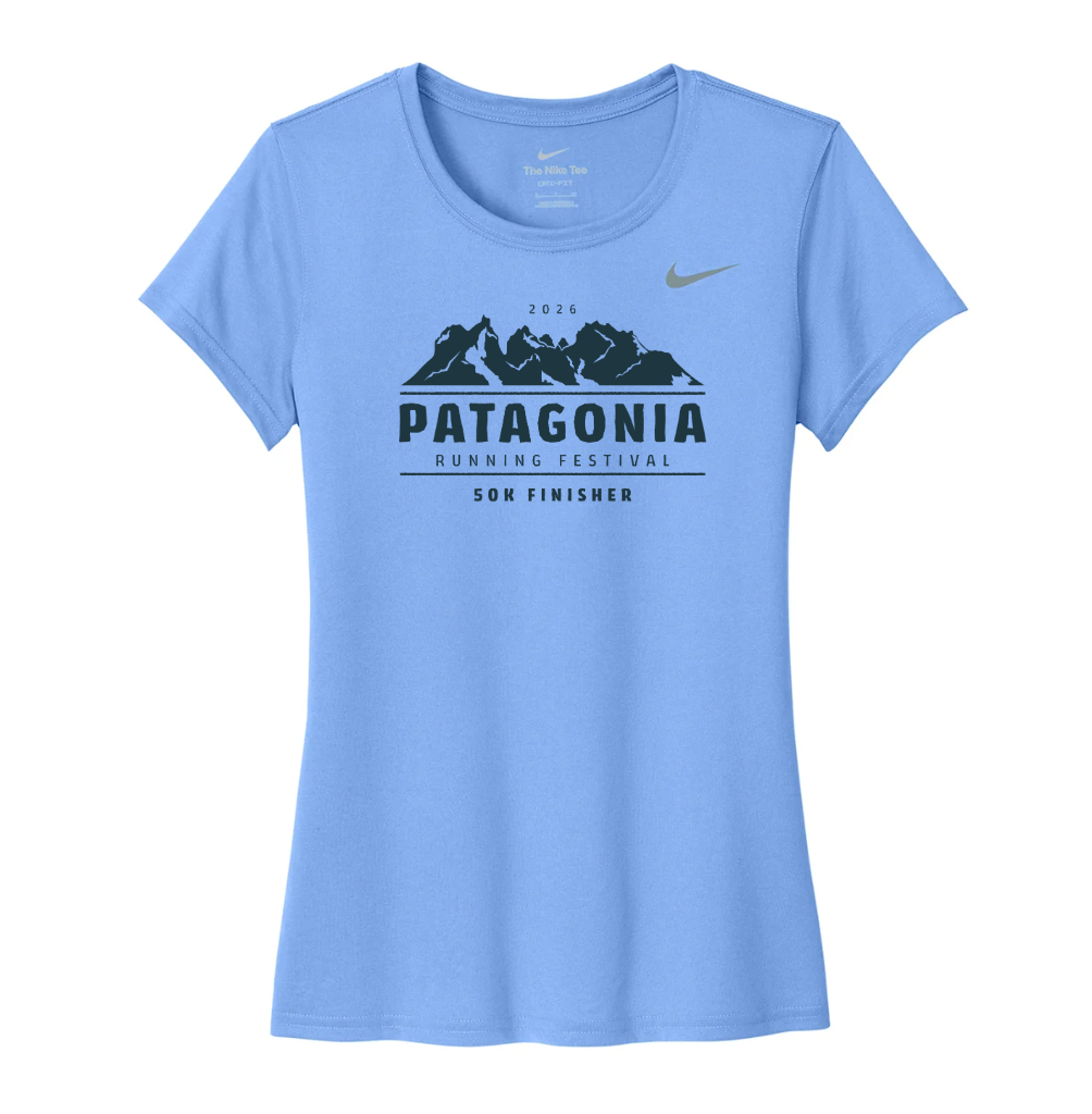 Patagonia Running Festival Finisher - Nike Women's Team rLegend Tee (DV7312) (Valor Blue)