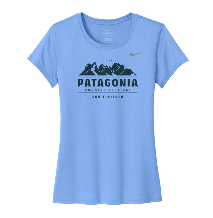 Patagonia Running Festival Finisher - Nike Women's Team rLegend Tee (DV7312) (Valor Blue)