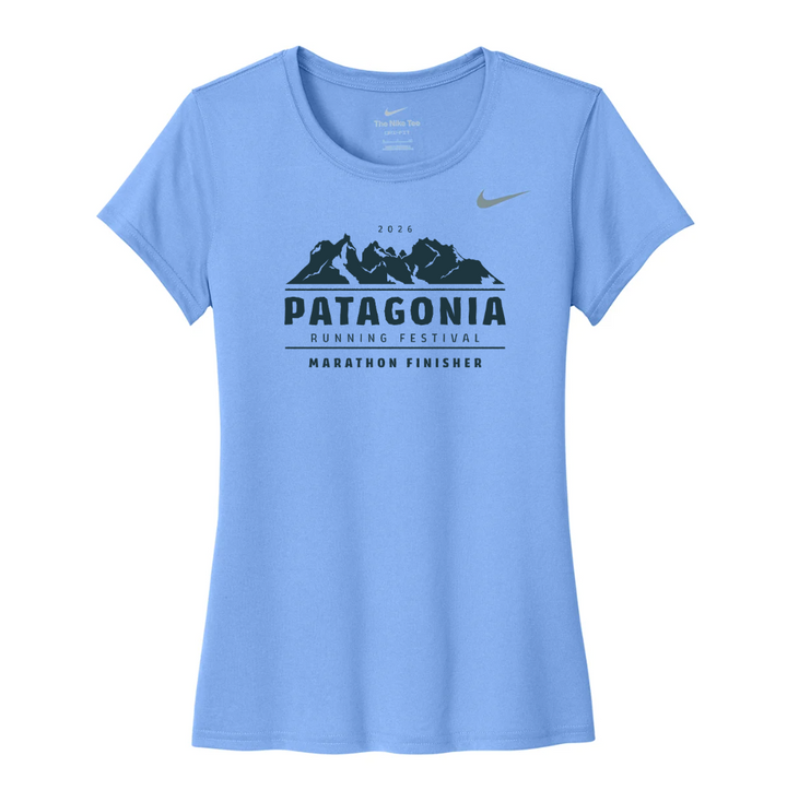 Patagonia Running Festival Finisher - Nike Women's Team rLegend Tee (DV7312) (Valor Blue)