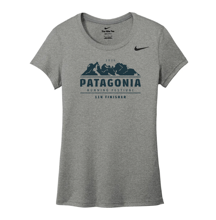 Patagonia Running Festival Finisher - Nike Women's Team rLegend Tee (DV7312) (Carbon Heather)