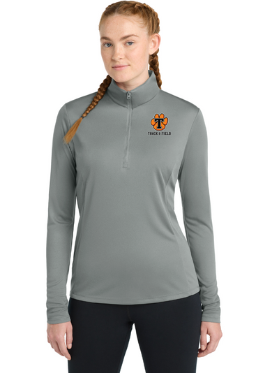 Taunton Track and Field  - Ladies' Performance Quarter-Zip (LST357)