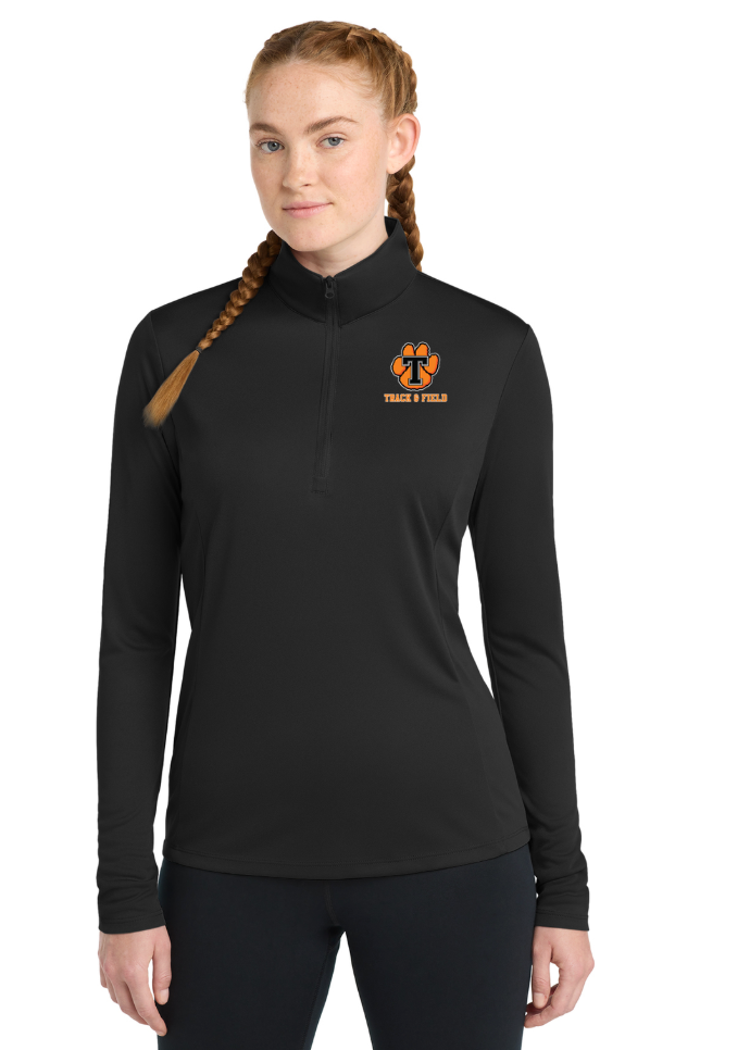 Taunton Track and Field  - Ladies' Performance Quarter-Zip (LST357)