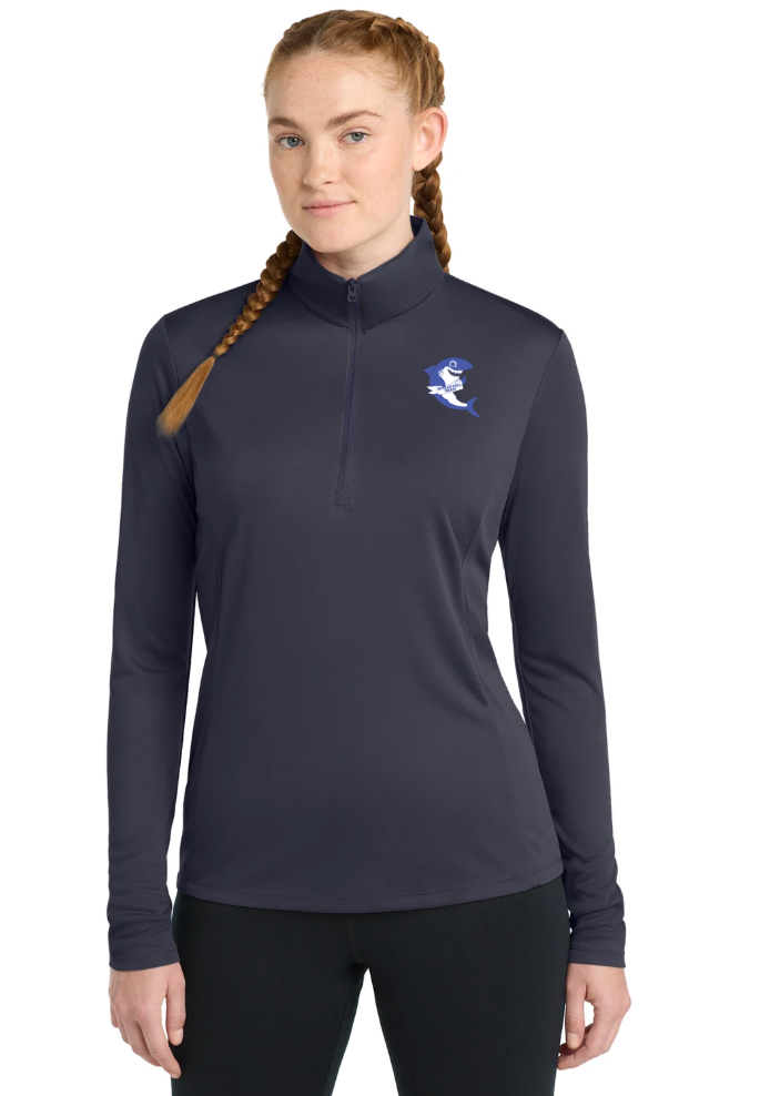 Mullen-Hall Elementary School- Ladies' Performance Quarter-Zip (LST357)