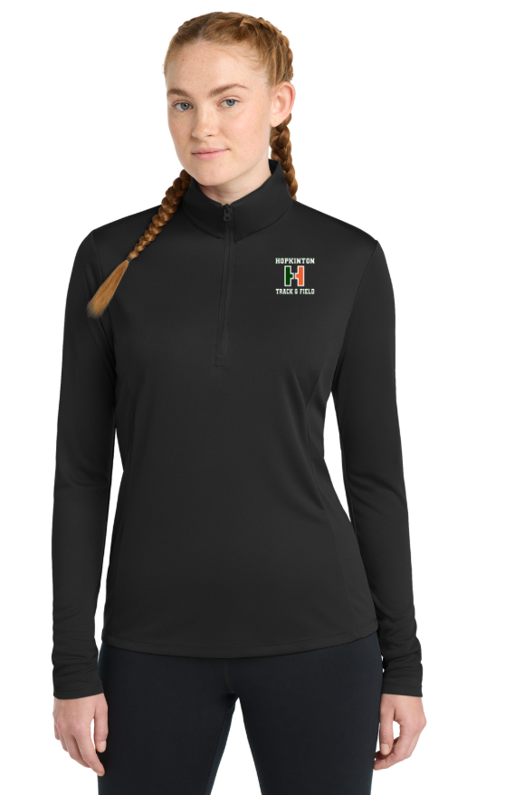 Hopkinton Track & Field - Ladies' Performance Quarter-Zip (LST357)