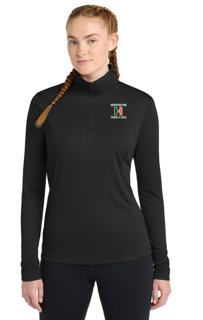 Hopkinton Track & Field - Ladies' Performance Quarter-Zip (LST357)