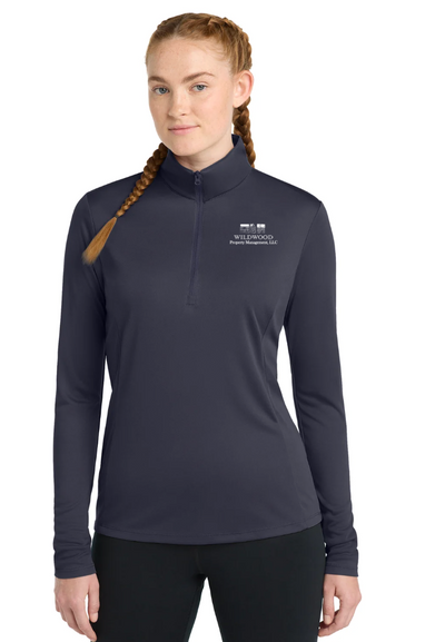 Wildwood Property Management - Ladies' Performance Quarter-Zip (LST357)
