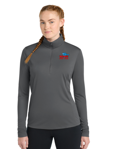 Walpole Swim - Ladies' Performance Quarter-Zip (LST357)