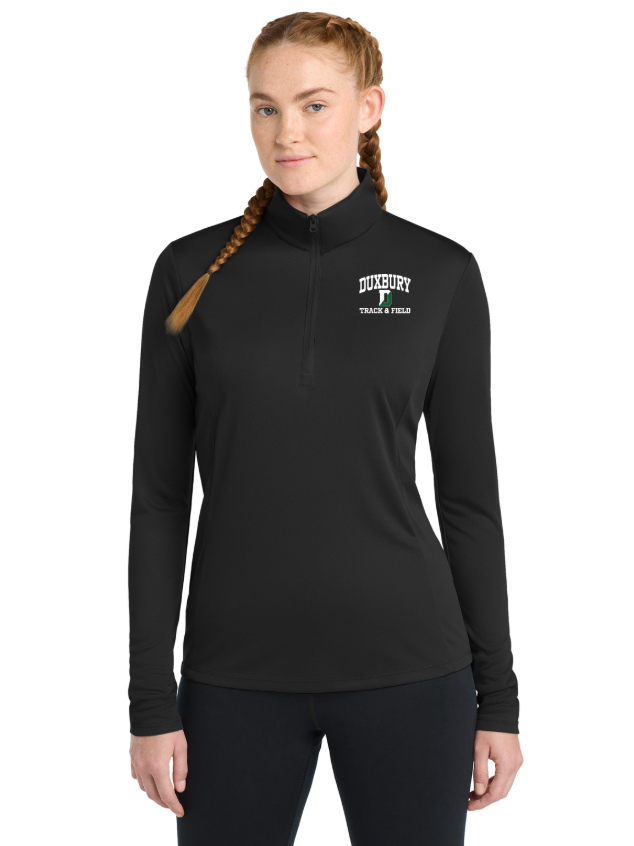 Duxbury Track & Field  - Ladies' Performance Quarter-Zip (LST357)
