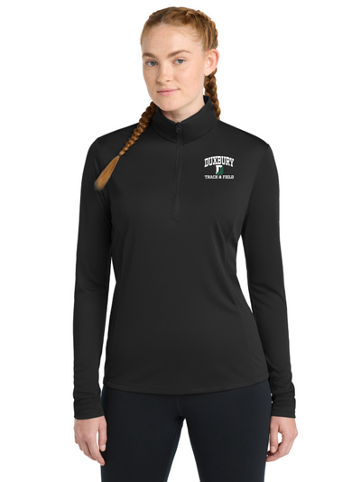 Duxbury Track & Field  - Ladies' Performance Quarter-Zip (LST357)