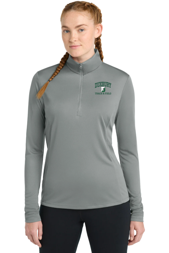 Duxbury Track & Field  - Ladies' Performance Quarter-Zip (LST357)