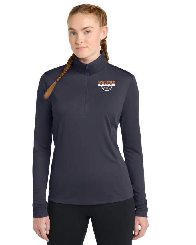Walpole Youth Basketball - Ladies' Performance Quarter-Zip (LST357)