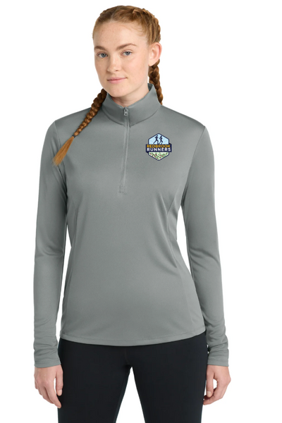 Redbrook Runners - Ladies' Performance Quarter-Zip (LST357)