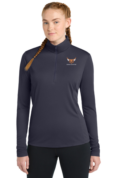 Walpole  Middle School XC - Ladies' Performance Quarter-Zip (LST357)