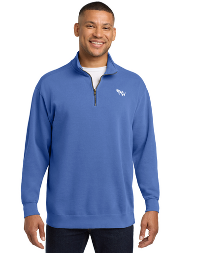 Comfort Colors® Ring Spun 1/4-Zip Sweatshirt (1580, TRH-01)