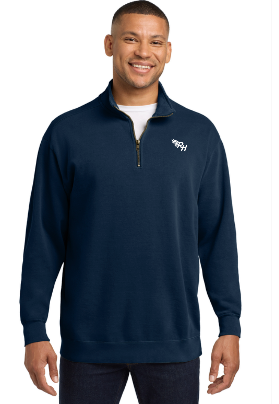 Comfort Colors® Ring Spun 1/4-Zip Sweatshirt (1580, TRH-01)