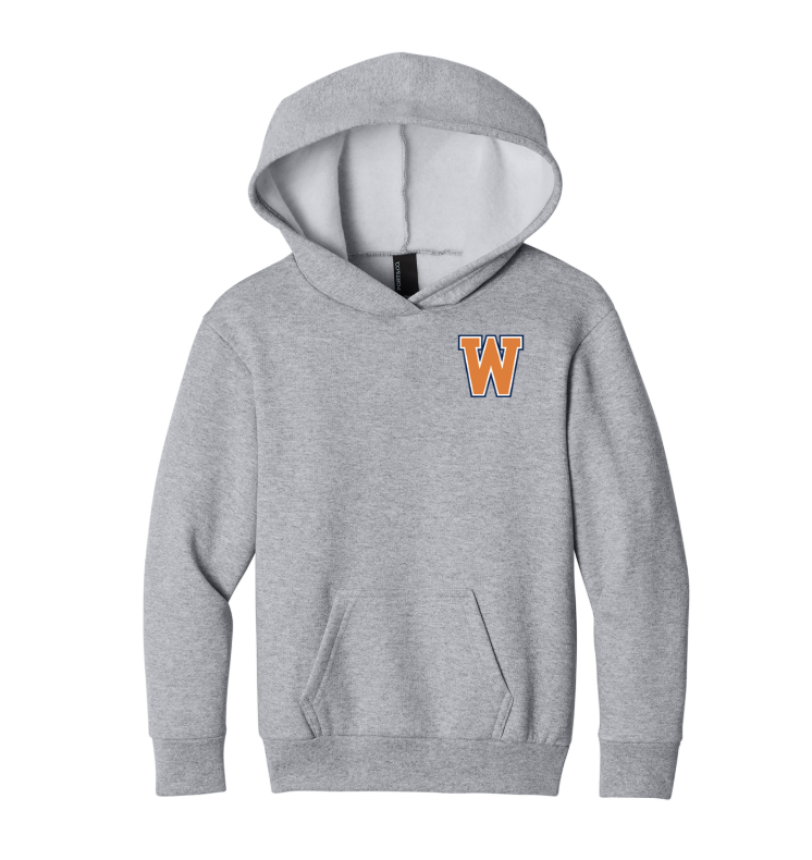 Old Post Road - Port & Co Youth Easy Fleece Pullover Hooded Sweatshirt - PC68YH