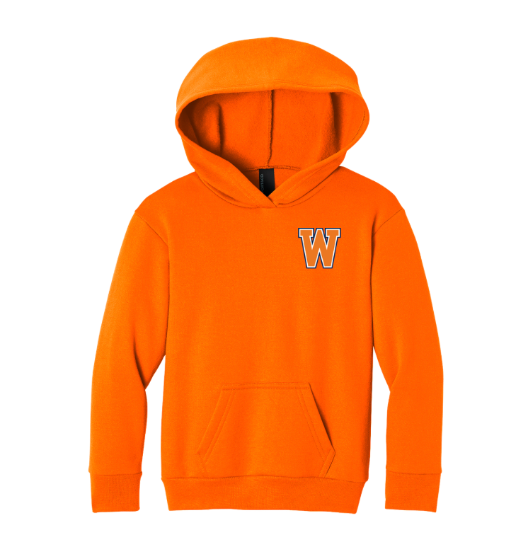 Old Post Road - Port & Co Youth Easy Fleece Pullover Hooded Sweatshirt - PC68YH