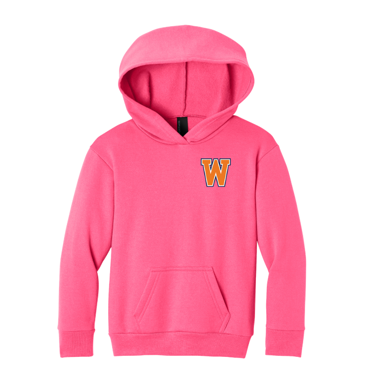 Old Post Road - Port & Co Youth Easy Fleece Pullover Hooded Sweatshirt - PC68YH