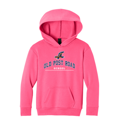 Old Post Road - Port & Co Youth Easy Fleece Pullover Hooded Sweatshirt - PC68YH