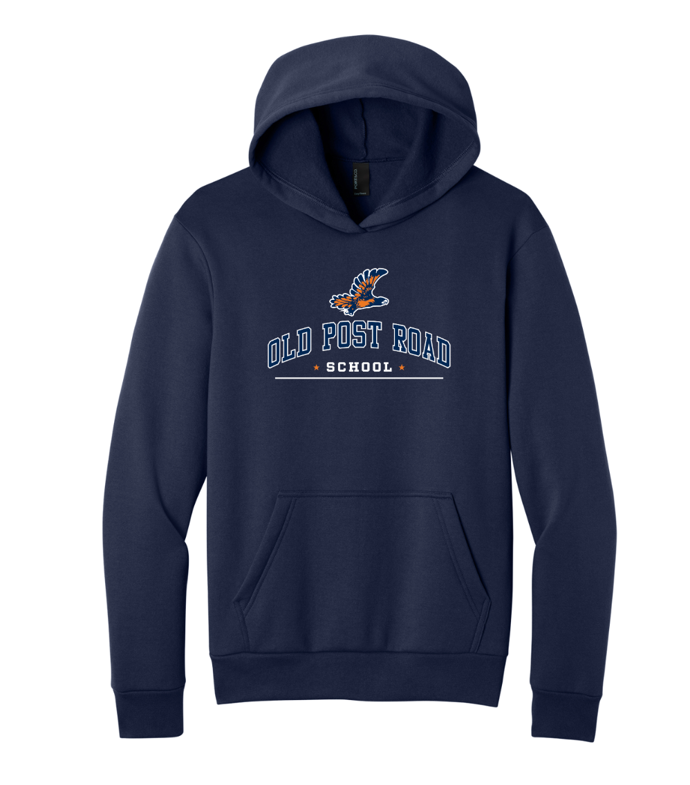 Old Post Road - Port & Co™ Easy Fleece Pullover Hooded Sweatshirt - PC68H