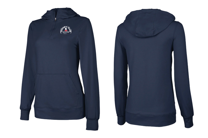 Doug Flutie Jr. Foundation - Charles River Women's Pulse Performance Quarter Zip Hoodie (5538)