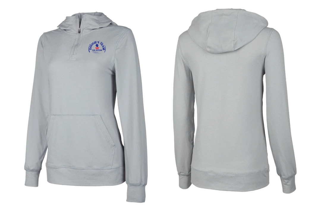 Doug Flutie Jr. Foundation - Charles River Women's Pulse Performance Quarter Zip Hoodie (5538)