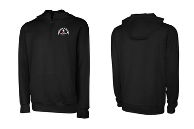 Sudadera con capucha Charles River Pulse Performance con cremallera de un cuarto para hombre (9538)
