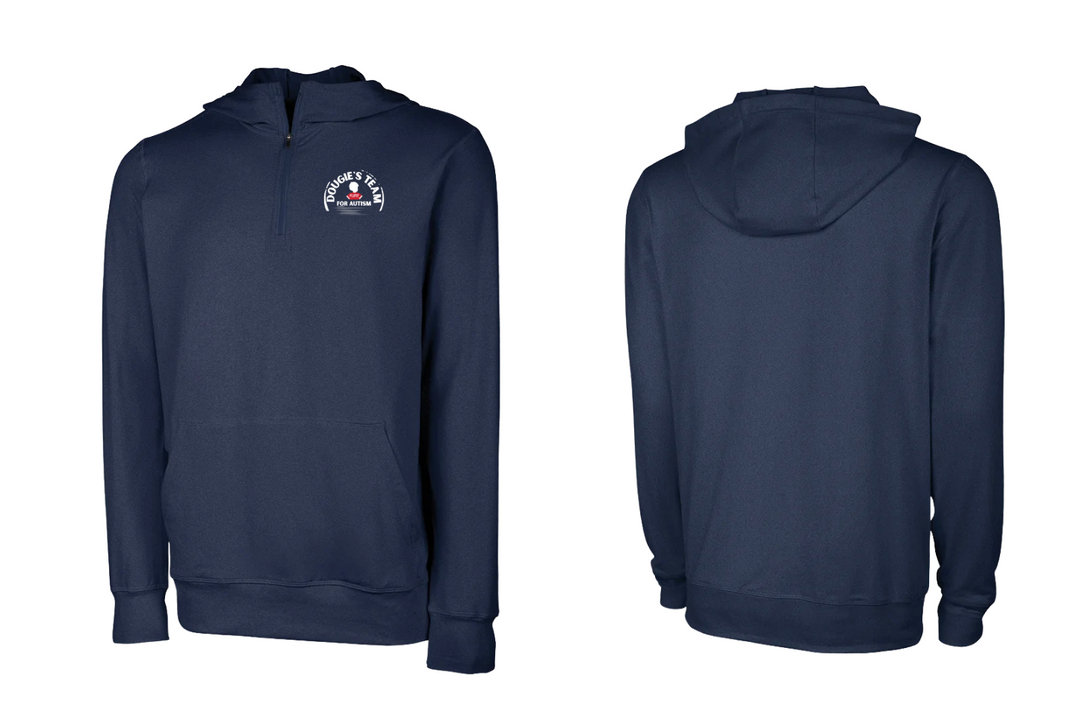 Doug Flutie Jr. Foundation - Charles River Men's Pulse Performance Quarter Zip Hoodie (9538)