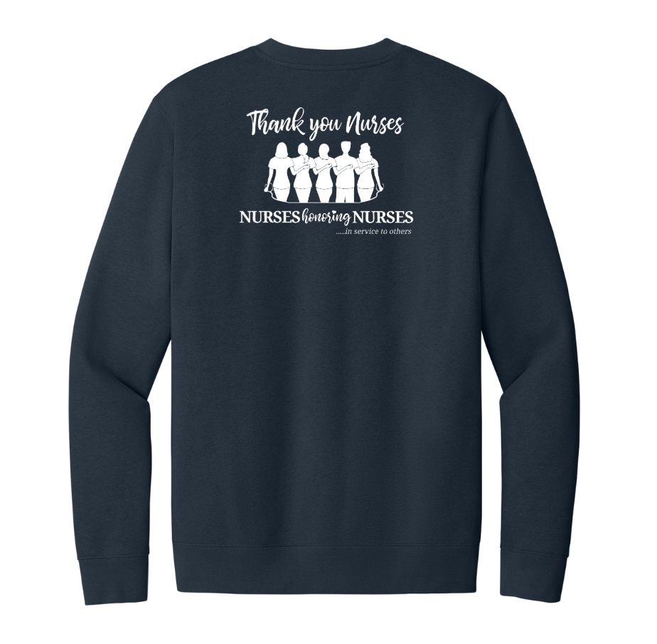 Fundación para el Aneurisma Cerebral (FRR) - Sudadera unisex de cuello redondo de polar (DT6104)