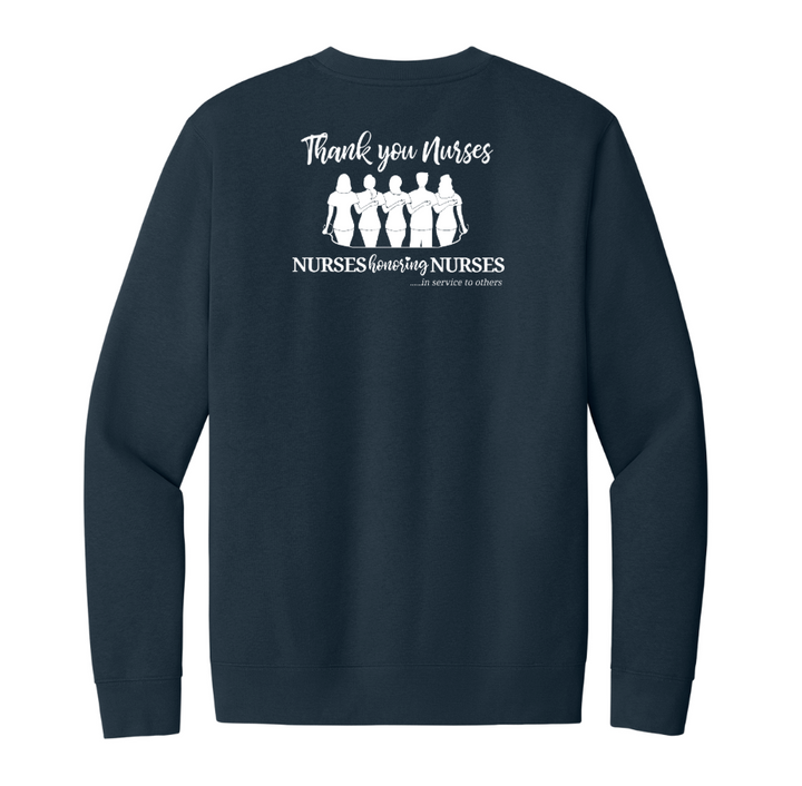 Fundación para el Aneurisma Cerebral (FRR) - Sudadera unisex de cuello redondo de polar (DT6104)