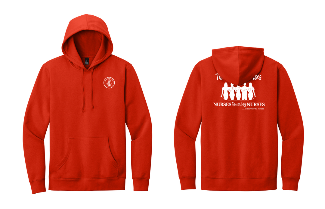 Sudadera con capucha y logo Nike Club Fleece Sleeve del equipo Bishop Fenwick XC (NKDR1499)