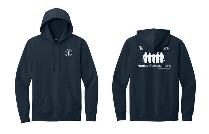 Sudadera con capucha y logo Nike Club Fleece Sleeve del equipo Bishop Fenwick XC (NKDR1499)