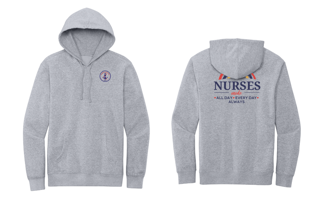Sudadera con capucha y logo Nike Club Fleece Sleeve del equipo Bishop Fenwick XC (NKDR1499)