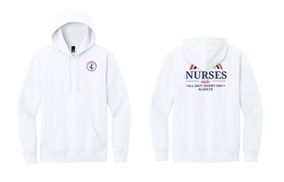 Sudadera con capucha y logo Nike Club Fleece Sleeve del equipo Bishop Fenwick XC (NKDR1499)