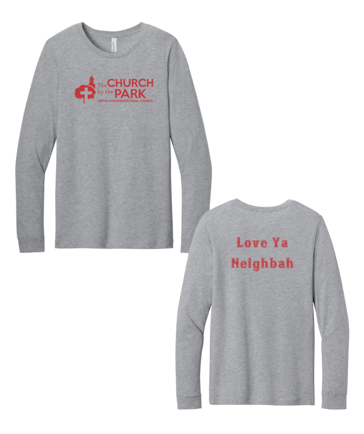 Union Congregational Church- Unisex Long Sleeve Tee (BC3501CVC)