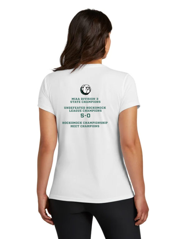 Canton Track & Field- CHAMPS- Nike Women's Swoosh Sleeve rLegend Tee (NKDX8734)
