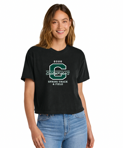 Canton Track & Field- CHAMPS - Comfort Colors® Women’s Heavyweight Boxy Tee (3023CL)