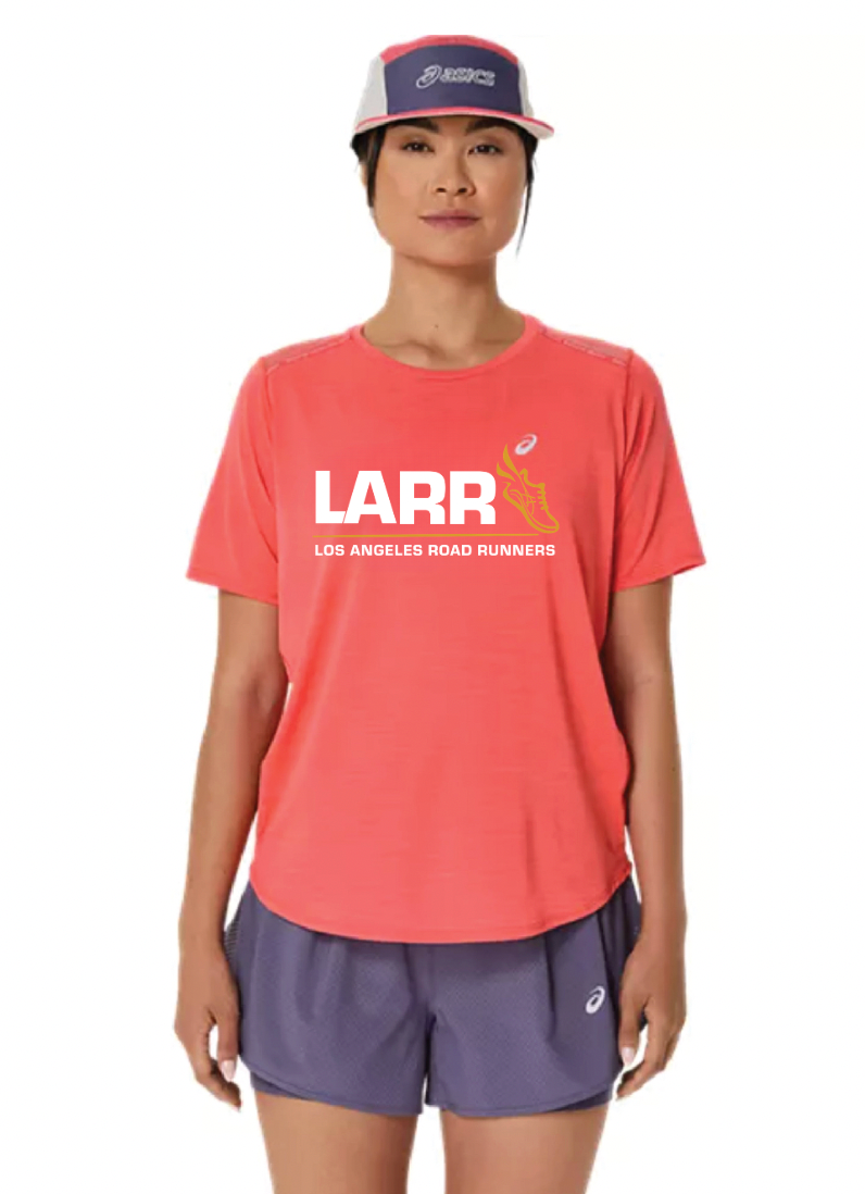 Los Angeles Road Runners - ASICS Women's Road SS Top - Coral Reef (2012C969) (LARR-05)