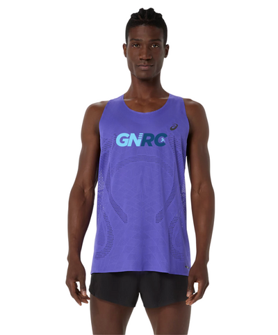 Camiseta sin mangas Asics Falmouth Road Race 2024 Metarun para hombre (2011C990-750) FRR01 (POS)