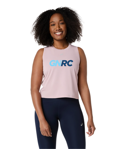 Top corto de ciclismo ASICS Falmouth Road Race 2024 para mujer (2012C966-001) FRR19