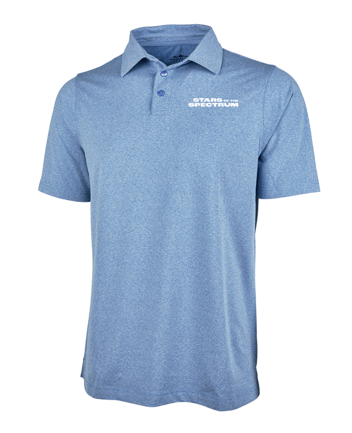 Doug Flutie Jr. Foundation - Charles River Men's Heathered Eco-Logic Stretch Polo (3318)
